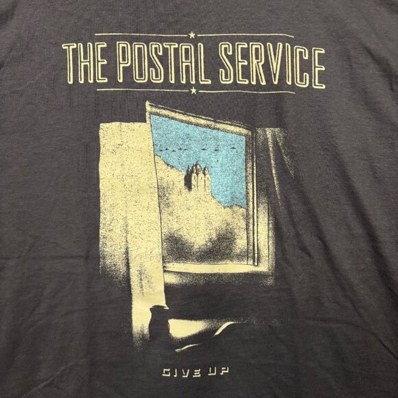 The Postal Service Give Up Window Portal Album Cover T-Shirt Size Large - Picture 2 of 4
